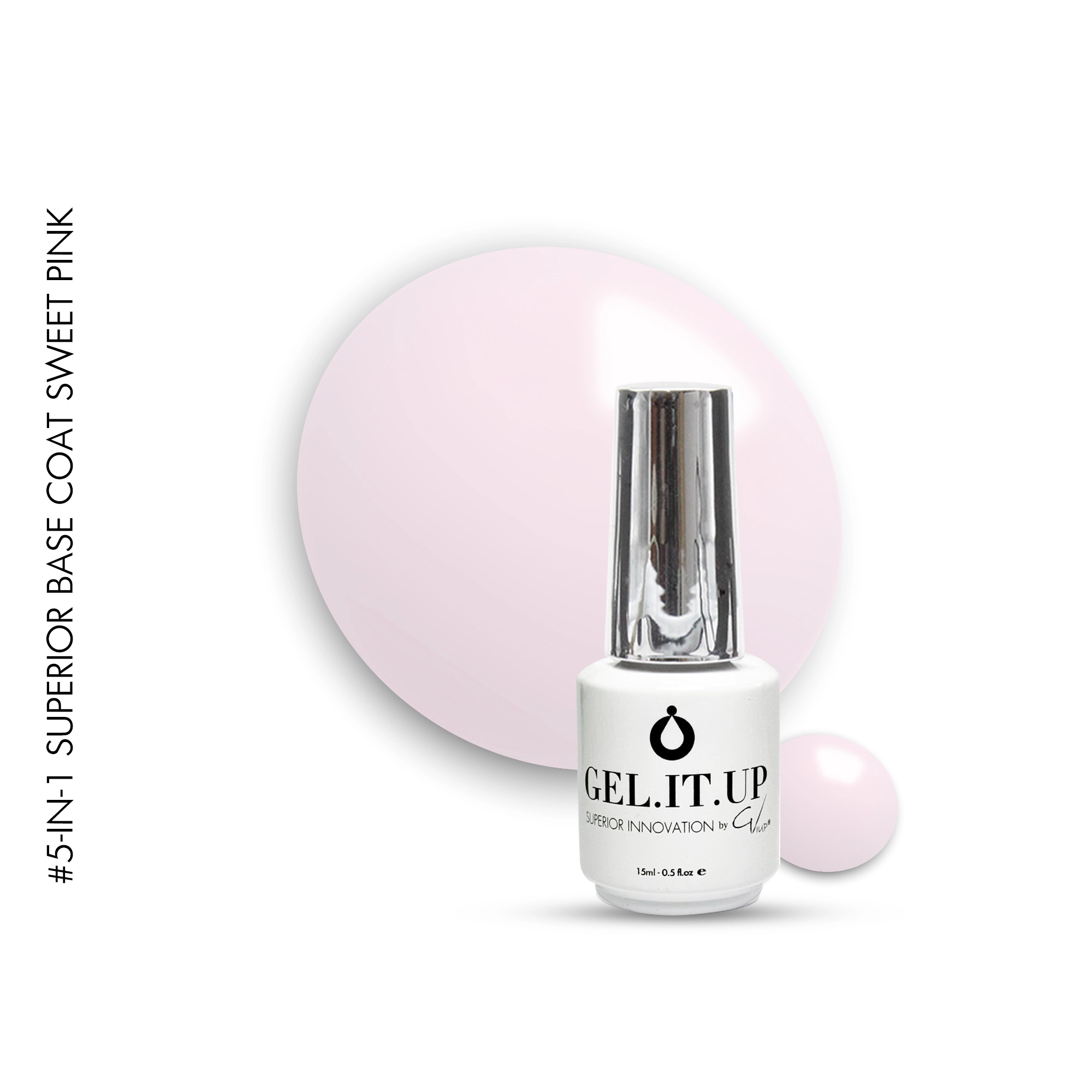 5-in-1 Superior Base 15ml Sweet Pink 5in1 superior base